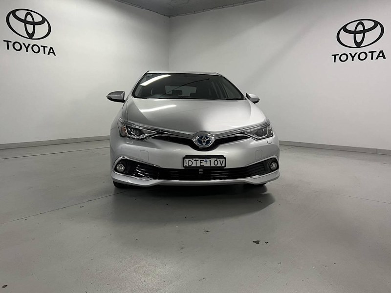 2017 Toyota Corolla ZWE186R MY16 Hybrid Silver Pearl Continuous Variable Hatchback62882766989186111