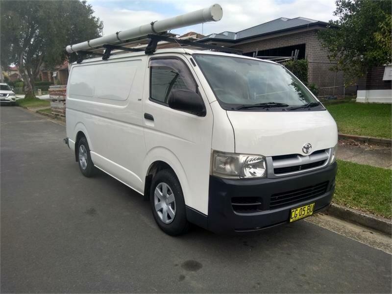2007 Toyota HiAce TRH201R LWB White 4 Speed Automatic Van62937625968515115