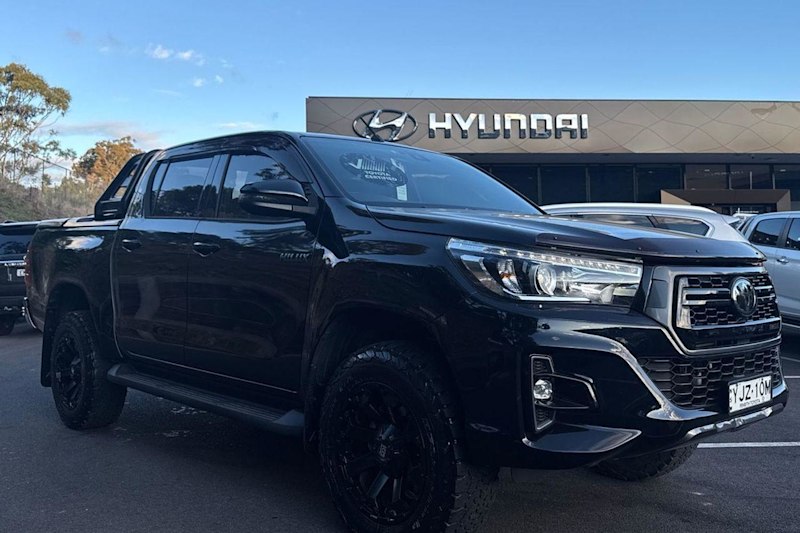 2019 Toyota Hilux GUN126R Rogue Double Cab Eclipse Black 6 Speed Sports Automatic Utility62935685038467110