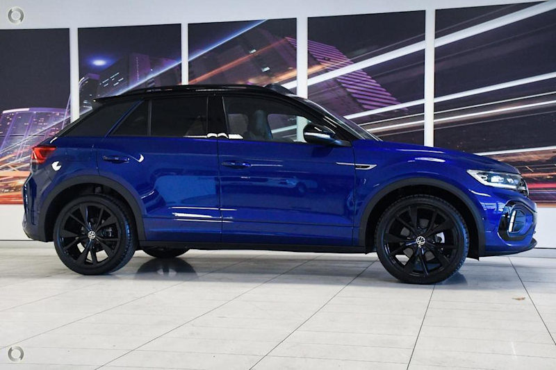 2024 Volkswagen T-ROC D11 MY25 140TSI DSG 4MOTION R-Line Blue 7 Speed Sports Automatic Dual Clutch62934703163779112