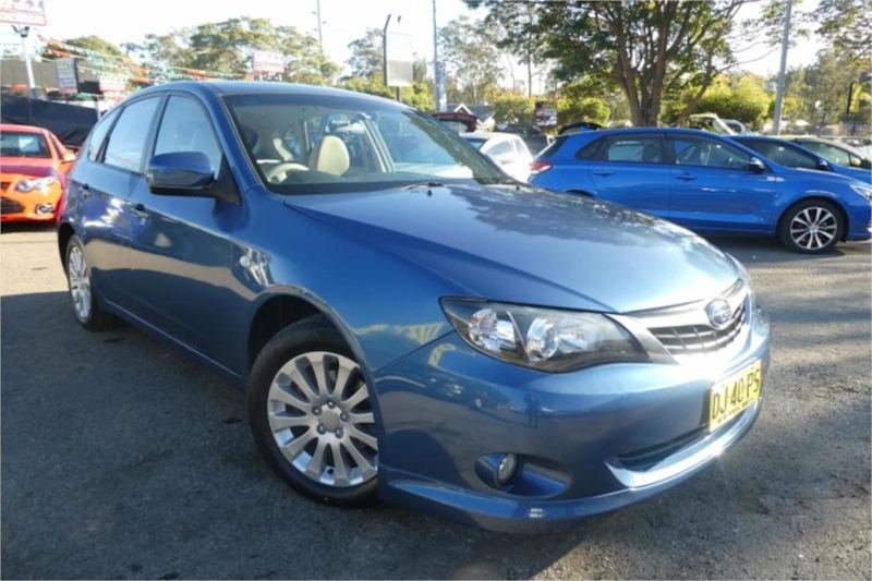 2008 Subaru Impreza MY08 RX (AWD) Blue 4 Speed Automatic Hatchback62882764977283110