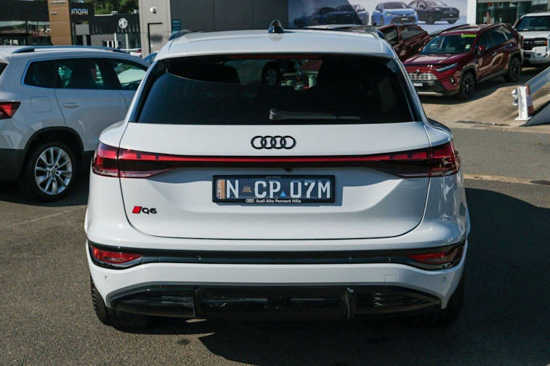2025 Audi Q6 E-Tron GF MY25 e-quattro White 1 Speed Automatic Wagon62933704895361112