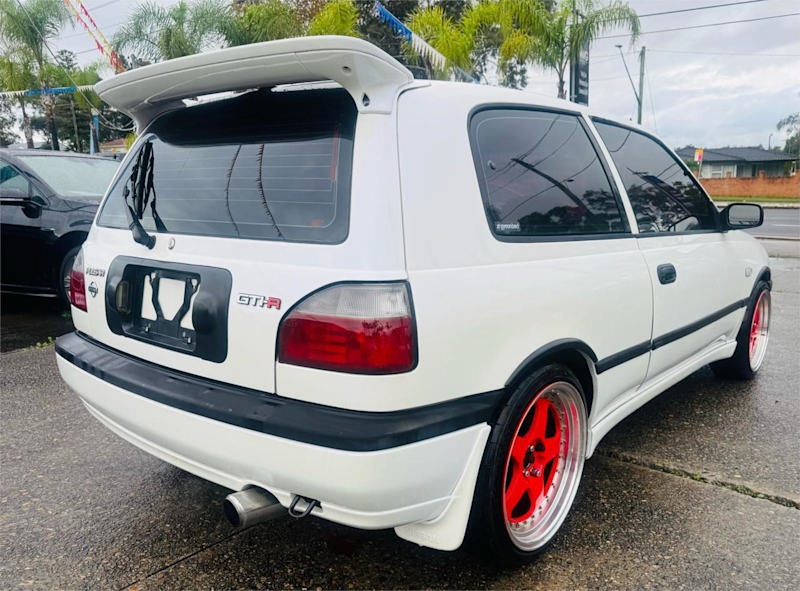 1993 Nissan Pulsar RNN14 GTiR White 5 Speed Manual Hatchback62936662734082113