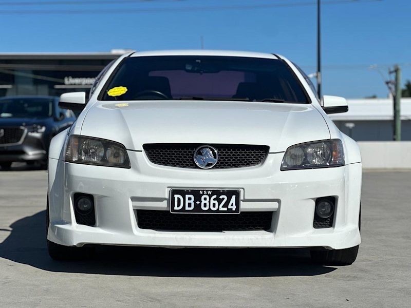 2009 Holden Commodore VE MY10 SV6 White 6 Speed Sports Automatic Sedan62934702255105113