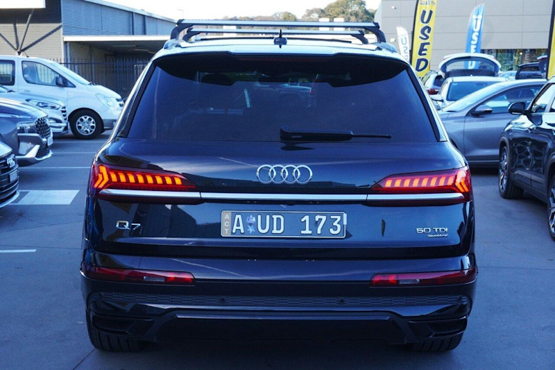 2021 Audi Q7 4M MY21 50 TDI Tiptronic Quattro S Line Black 8 Speed Sports Automatic Wagon62937623806594114