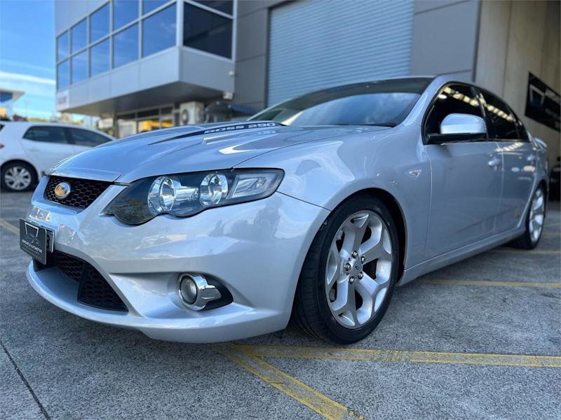 2010 Ford Falcon FG XR8 Silver 6 Speed Auto Seq Sportshift Sedan62935692387330112
