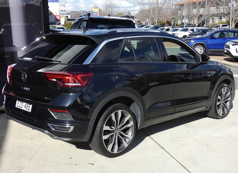 2022 Volkswagen T-ROC D1 MY22 140TSI R-Line Black 7 Speed Auto D/SH T/Tron Spt Wagon62936656176642114