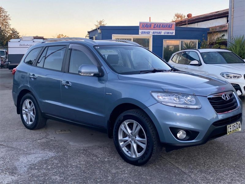 2010 Hyundai Santa Fe CM MY10 Highlander Blue 6 Speed Sports Automatic Wagon62932714774529110