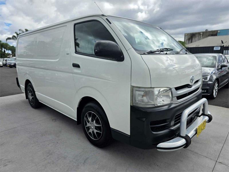2010 Toyota HiAce TRH201R MY10 LWB White 4 Speed Automatic Van62934704988419110