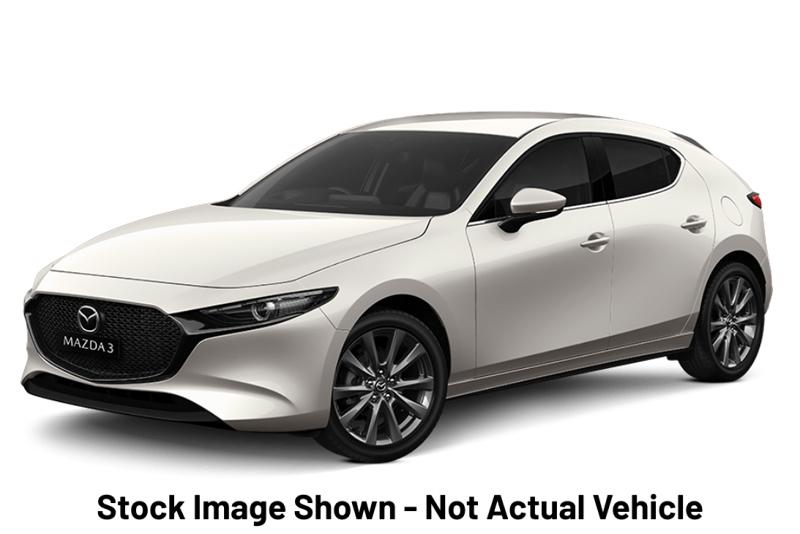 2024 Mazda 3 BP2H7A G20 SKYACTIV-Drive Touring Deep Crystal Blue 6 Speed Sports Automatic Hatchback63437622716163110