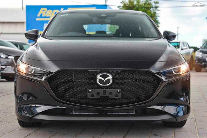 2025 Mazda 3 BP2H7A G20 SKYACTIV-Drive Pure Black 6 Speed Sports Automatic Hatchback62882764506755111