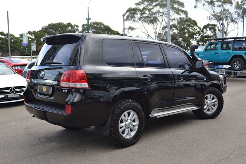 2011 Toyota Landcruiser VDJ200R GXL Wagon 8st 5dr Spts Auto 6sp, 4x4 4.5DTT [MY10] Black62936663450625111