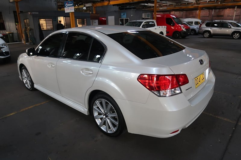2013 Subaru Liberty B5 MY13 GT AWD Premium White 5 Speed Sports Automatic Sedan62934697179011114