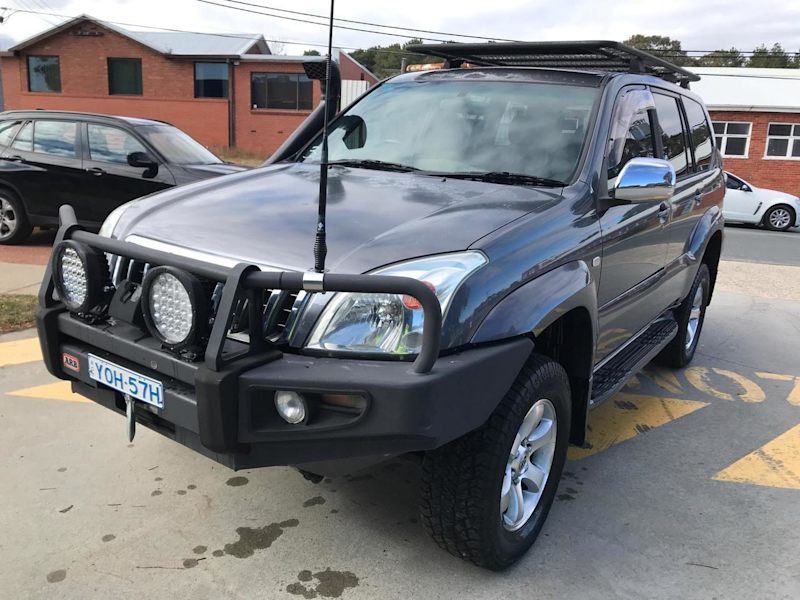 2007 Toyota Landcruiser PRADO GXL (4x4) GRJ120R 07 Grey Automatic Wagon62938582283650114