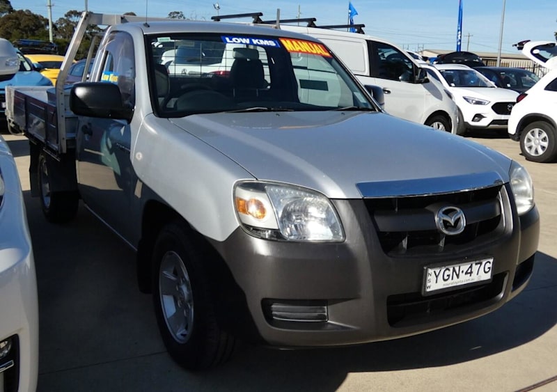 2007 Mazda BT-50 B2500 DX Silver 5 Speed Manual Cab Chassis62933705903105112