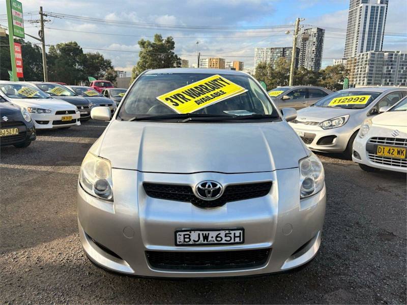 2008 Toyota Corolla ZRE152R Ascent Silver, Chrome 4 Speed Automatic Hatchback62936661536002112