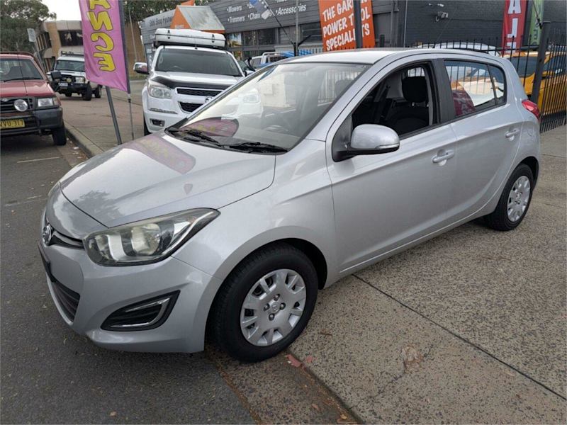 2013 Hyundai i20 PB MY14 Active Silver 4 Speed Automatic Hatchback62935680183554112