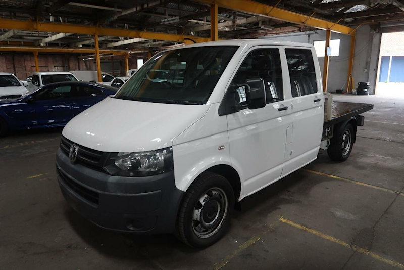 2013 Volkswagen Transporter T5 MY13 TDI400 LWB White 6 Speed Manual Cab Chassis62937626301826112