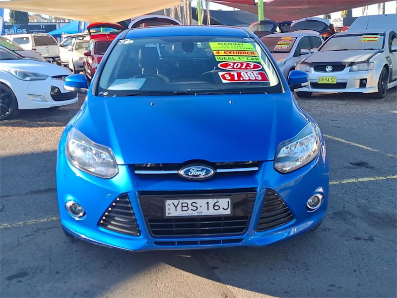 2013 Ford Focus LW MkII Sport Blue 5 Speed Manual Hatchback63437623919747111