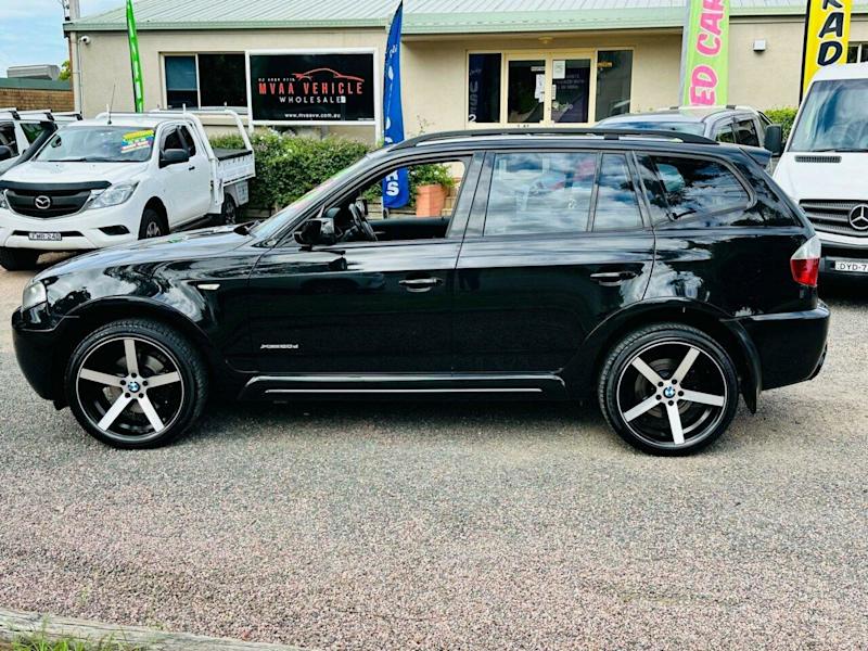 2008 BMW X3 E83 MY09 xDrive20d Steptronic Lifestyle Black 6 Speed Automatic Wagon62933708667649114