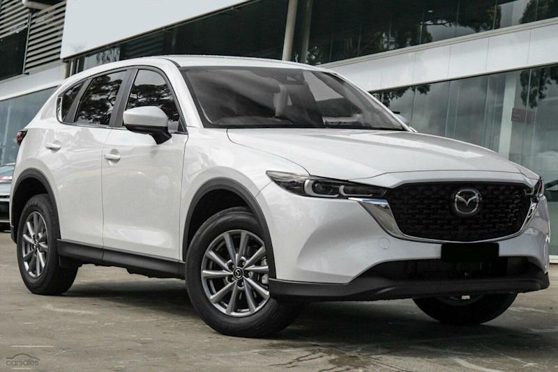 2025 Mazda CX-5 KF2W7A G20 SKYACTIV-Drive FWD Maxx White 6 Speed Sports Automatic Wagon62935691633667110
