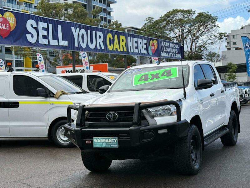 2021 Toyota Hilux GUN126R Facelift SR (4x4) White 6 Speed Automatic Double Cab Pick Up62885349210370113