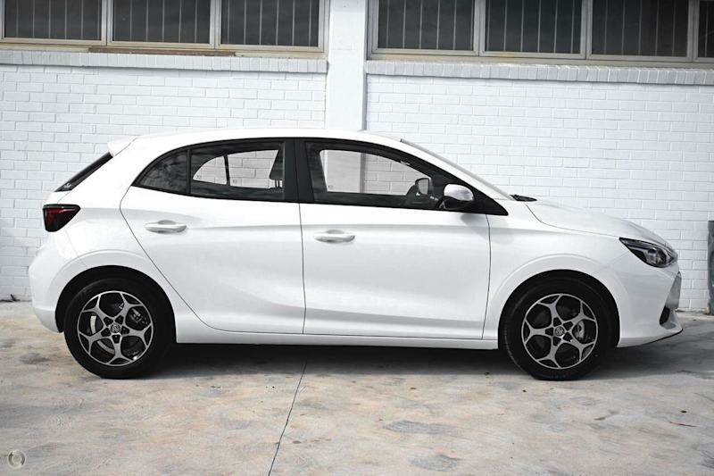 2025 MG MG3 ZP22 MY25.5 Excite White 8 Speed Constant Variable Hatchback62932714649217114
