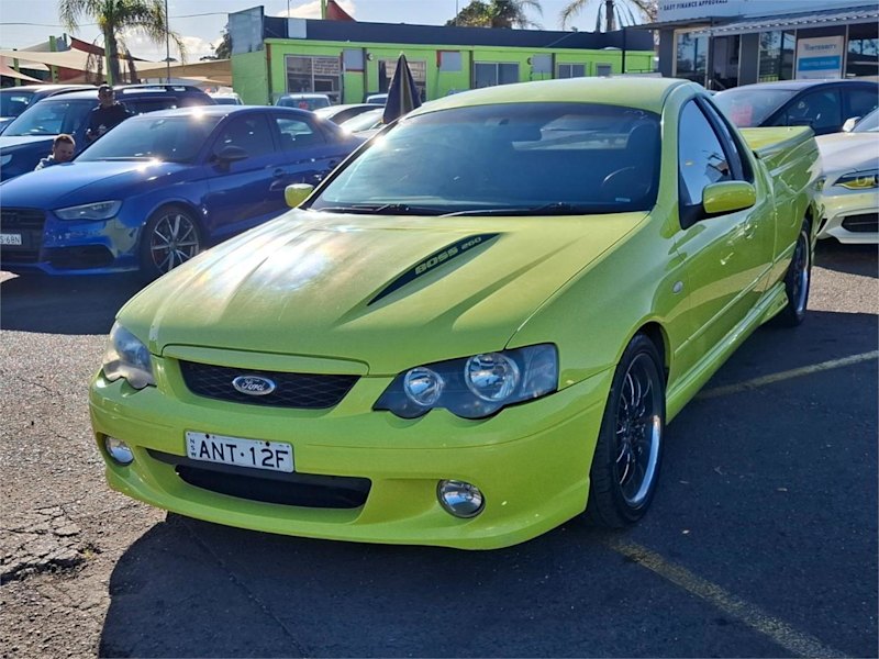 2004 Ford Falcon BA XR8 Ute Super Cab Citric Acid 4 Speed Sports Automatic Utility62935687881603112