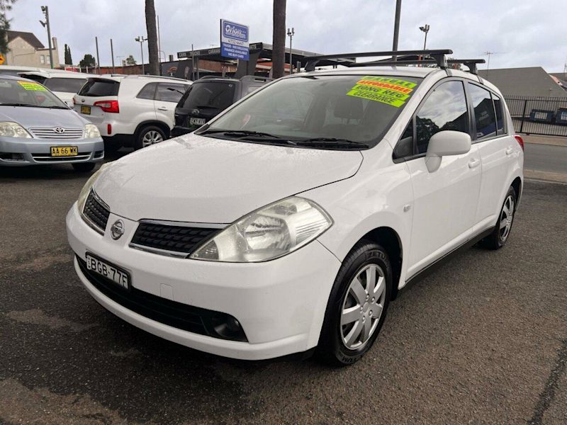 2008 NISSAN TIIDA ST HATCH, MANUAL, LOG BOOKS, IDEAL FIRST CAR, WARRANTY, JUST SERVICED!!!62885349767555112