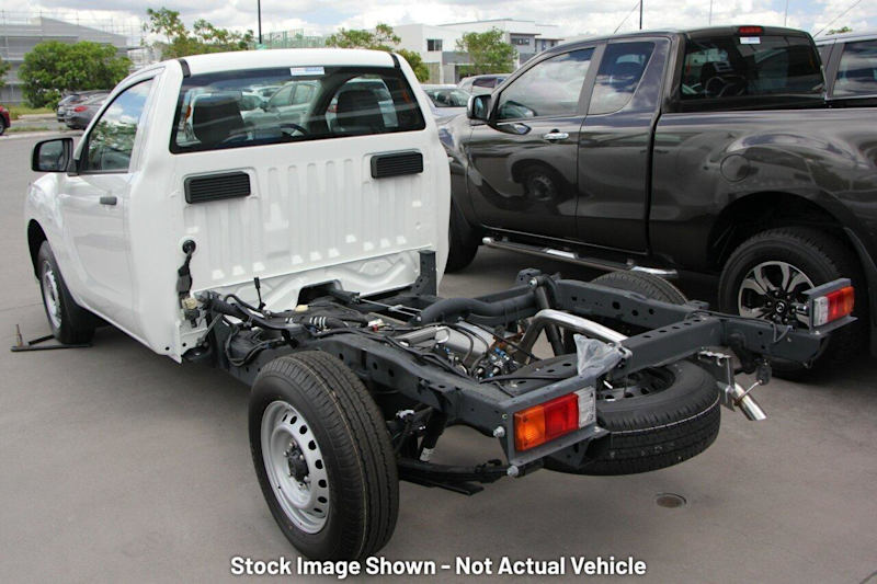 2019 Mazda BT-50 XT (4x2) (5Yr) White 6 Speed Manual Cab Chassis62935688632321111