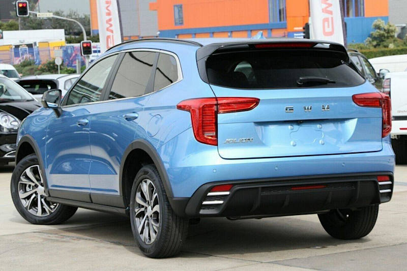 2025 GWM Haval Jolion A01 Lux DCT Azure Blue 7 Speed Sports Automatic Dual Clutch Wagon62933712036611112
