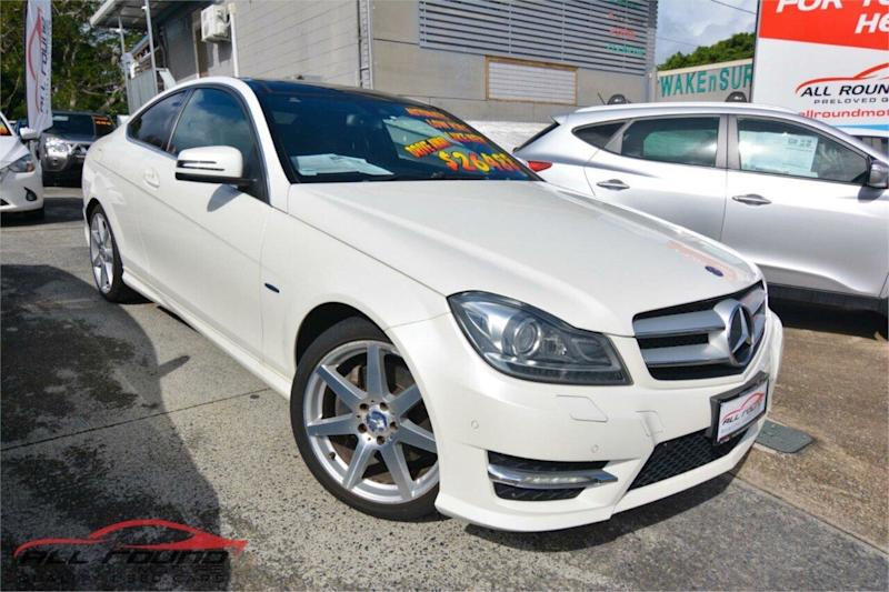 2012 Mercedes-Benz C350 W204 MY12 BE White 7 Speed Automatic G-Tronic Coupe62882738635267113