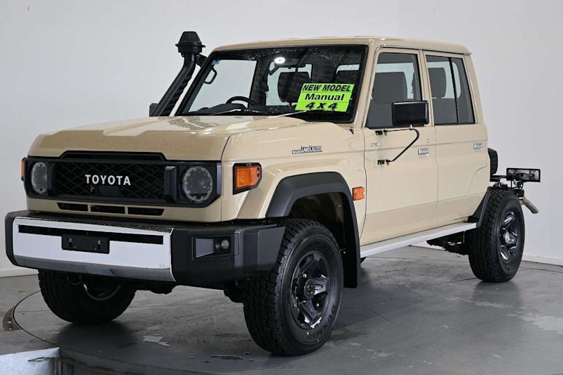 2023 Toyota Landcruiser VDJ79R GXL Sandy Taupe Manual Cab Chassis62936658343811110