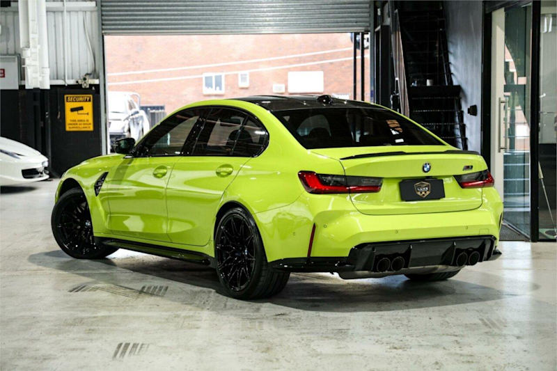 2021 BMW M3 G80 Competition M Steptronic Yellow 8 Speed Sports Automatic Sedan62934704062851111