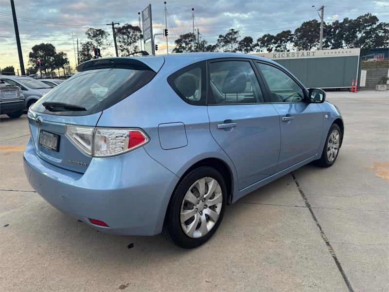 2010 Subaru Impreza MY10 R (AWD) Blue 5 Speed Manual Hatchback62940490675074113