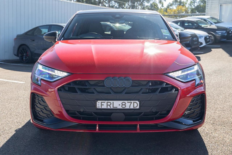 2025 Audi A3 8Y GY MY25 35 TFSI Sportback S Tronic S Line Red 7 Speed Sports Automatic Dual Clutch62933710533123111