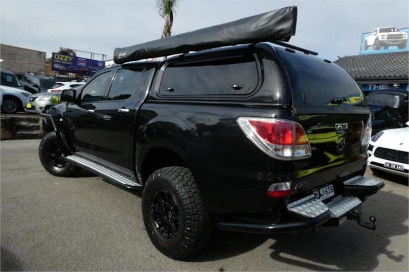 2011 Mazda BT-50 GT (4x4) Black 6 Speed Automatic Dual Cab Utility62934707964803113