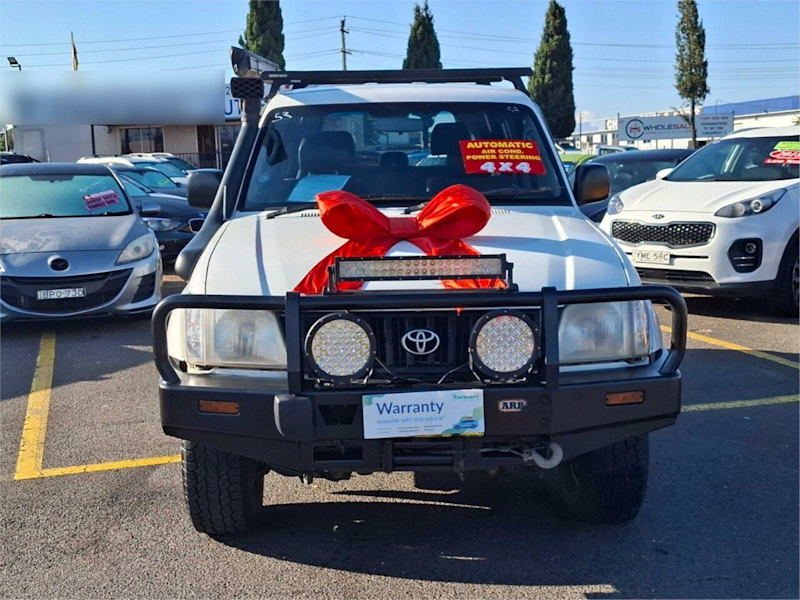 2002 Toyota Landcruiser Prado VZJ95R GXL White 4 Speed Automatic Wagon62882773731201111