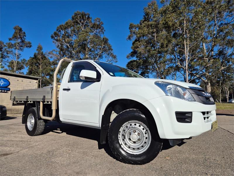 2016 Isuzu D-MAX MY15 SX 4x2 High Ride White 5 Speed Sports Automatic Cab Chassis62935688813442111