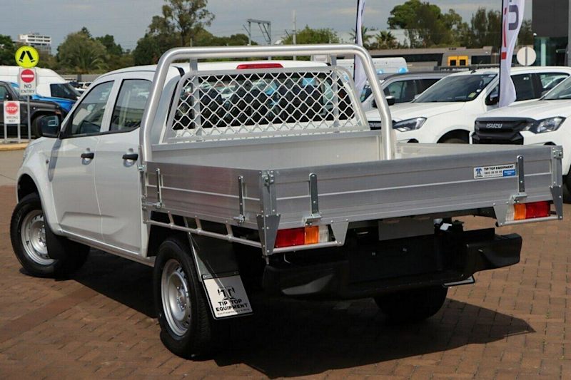 2025 Isuzu D-MAX RG MY24 SX Crew Cab Mineral White 6 Speed Sports Automatic Cab Chassis62882764373763112