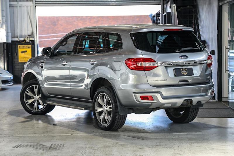 2015 Ford Everest UA Titanium Silver 6 Speed Sports Automatic SUV62935691817474111