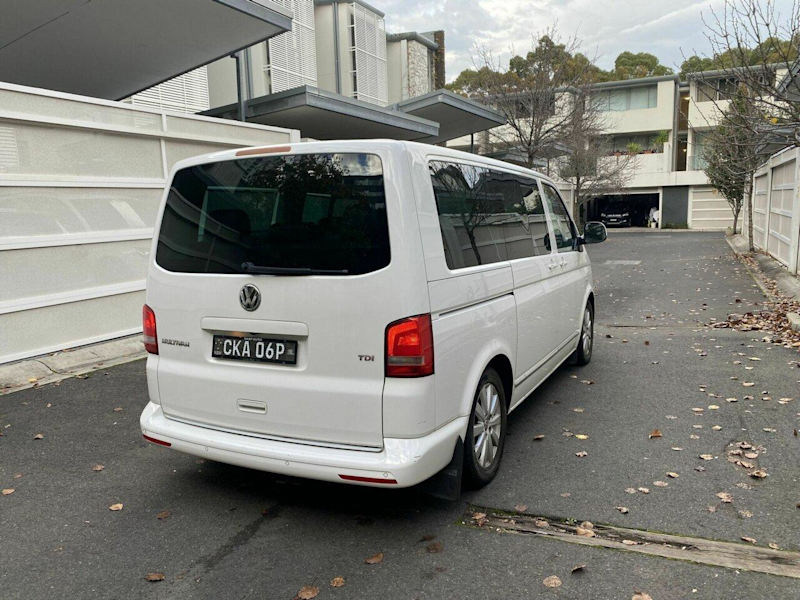 2013 Volkswagen Multivan T5 MY14 TDI400 DSG Highline White 7 Speed Sports Automatic Dual Clutch62935691589123113