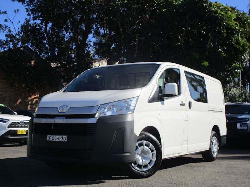 2021 Toyota HiAce GDH300R LWB French Vanilla 6 Speed Auto Sequential Van62933704768386113