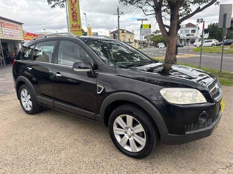 2007 Holden Captiva CG MY08 LX AWD Black 5 Speed Sports Automatic Wagon62934702457985111