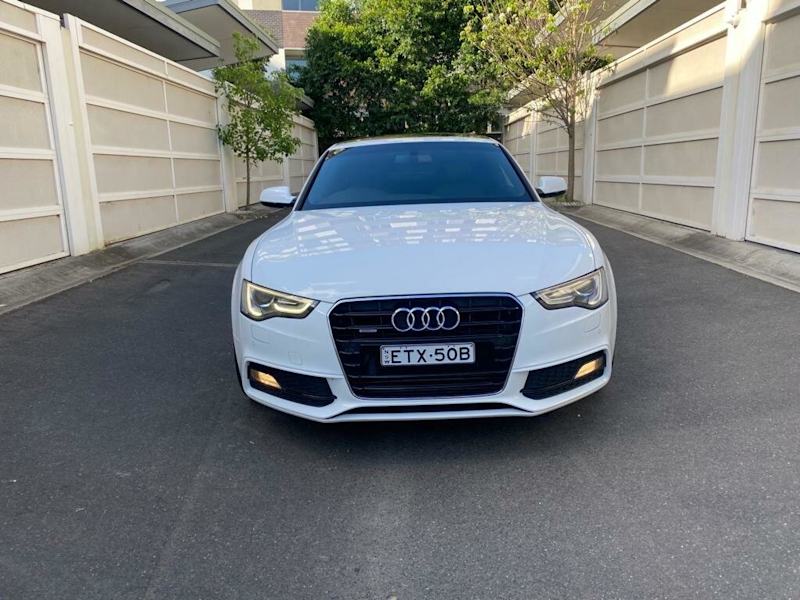 2014 Audi A5 8T MY14 S Tronic Quattro White 7 Speed Sports Automatic Dual Clutch Coupe62882770682242111