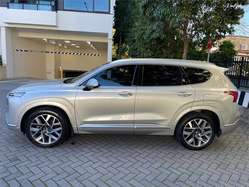 2020 Hyundai Santa Fe Tm.v3 MY21 Highlander CRDi (AWD) Silver, Chrome 8 Speed Auto Dual Clutch Wagon62934706918145113