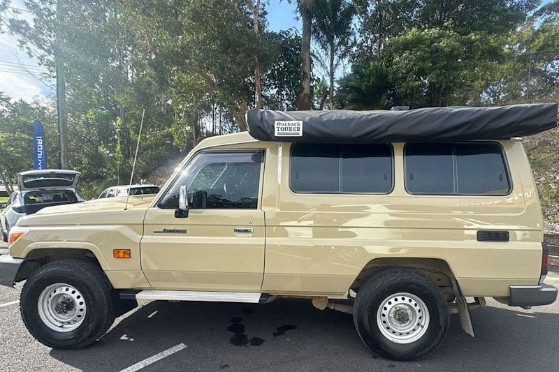 2023 Toyota Landcruiser VDJ78R GXL Troopcarrier Sandy Taupe 5 Speed Manual Wagon62935686520707114