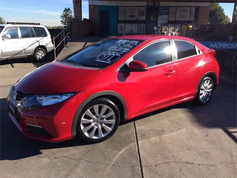 2013 Honda Civic FK VTi-L Red 5 Speed Automatic Hatchback62934704095235112
