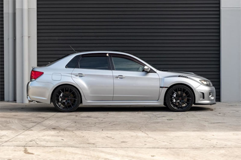 2012 Subaru Impreza MY12 G3 WRX STI S206 Sedan 4dr Man Silver Sedan62935690775425112