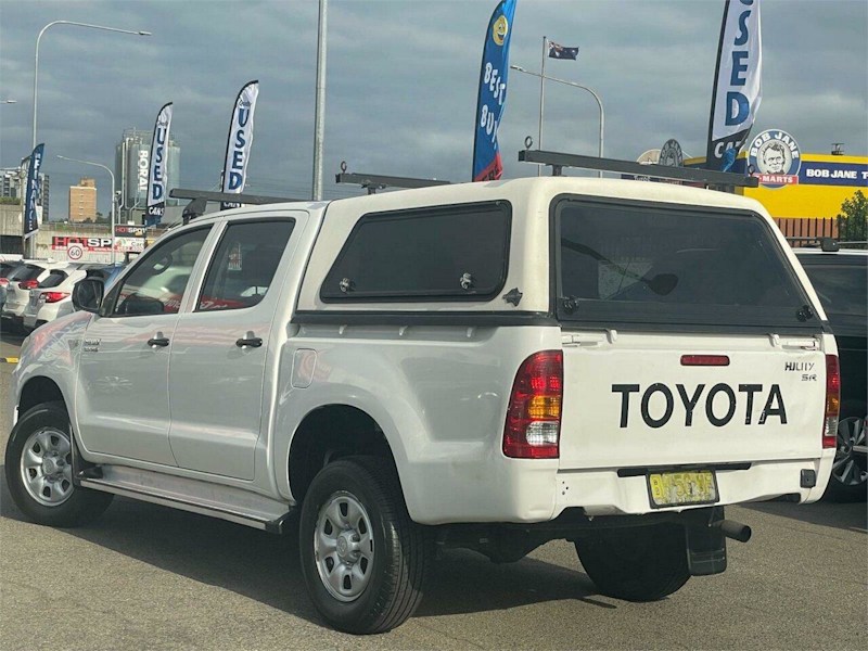 2010 Toyota Hilux KUN26R MY10 SR White 4 Speed Automatic Utility62882736335362114